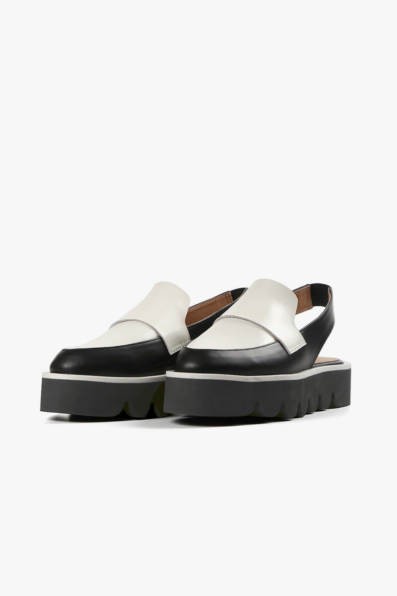 MOCASIN SLING Negro