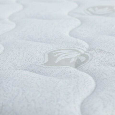 Sommier con Resortes Pocket Espuma Alta Densidad y Eurotop Soporte 130 Kg 1 Plaza 88 cm de Ancho