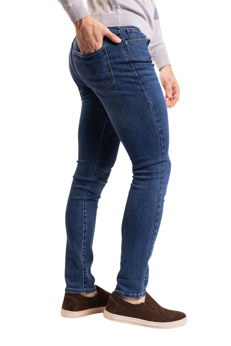 SNAKE JEAN - DK BLUE 