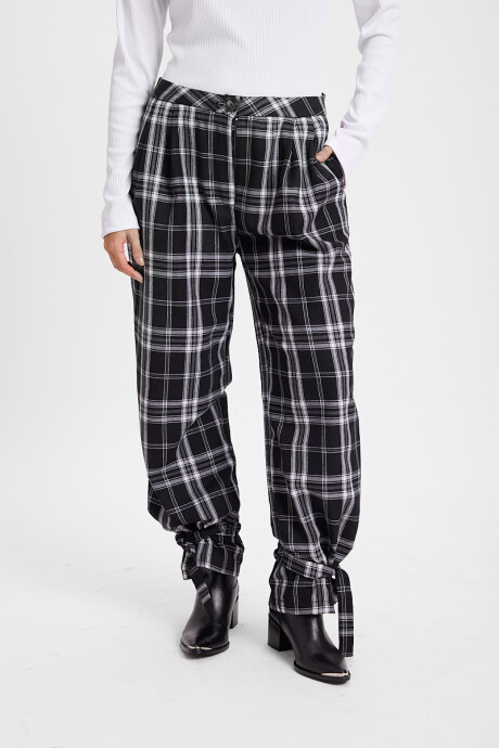 Pantalon Ter Blanco/Negro