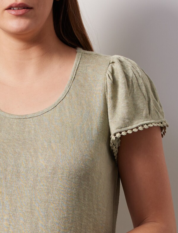 Remera Frunces VERDE