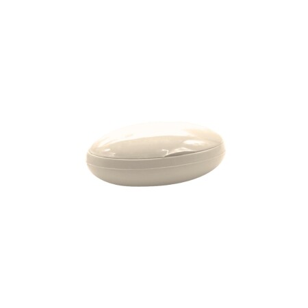 JABONERA DE BAÑO CON TAPA OVAL MULTICOLOR