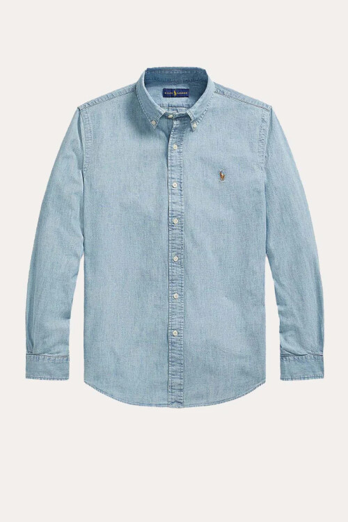 Camisa Polo Ralph Lauren Chambray Camisa Polo Ralph Lauren Chambray