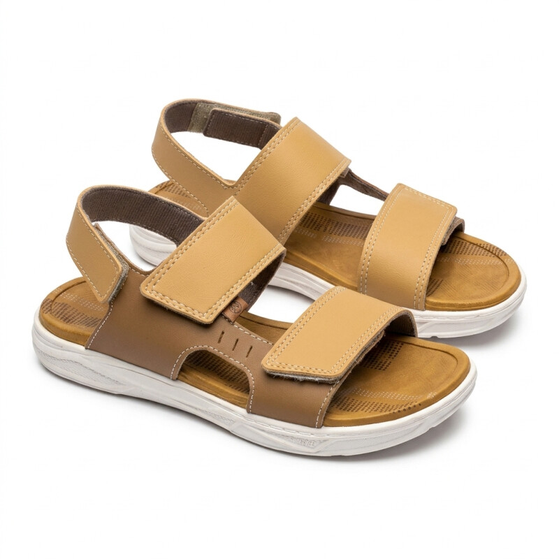 Molekinho Sandalia Infantil Caramelo-mostaza