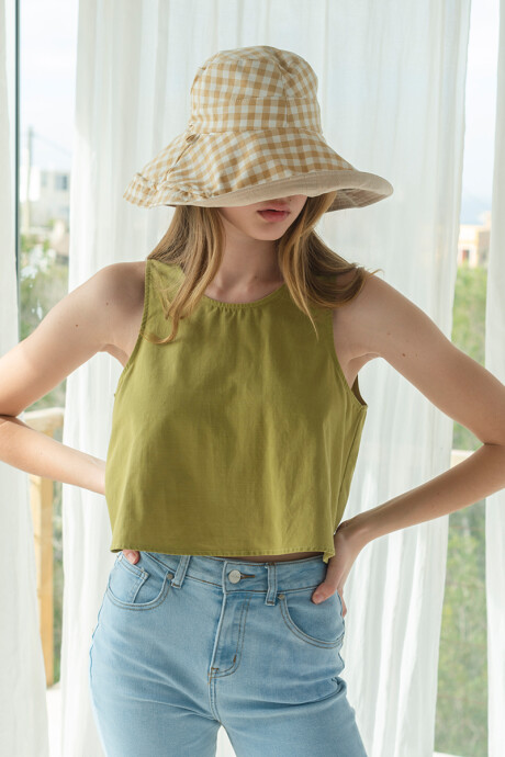 Blusa Nacar Verde Militar