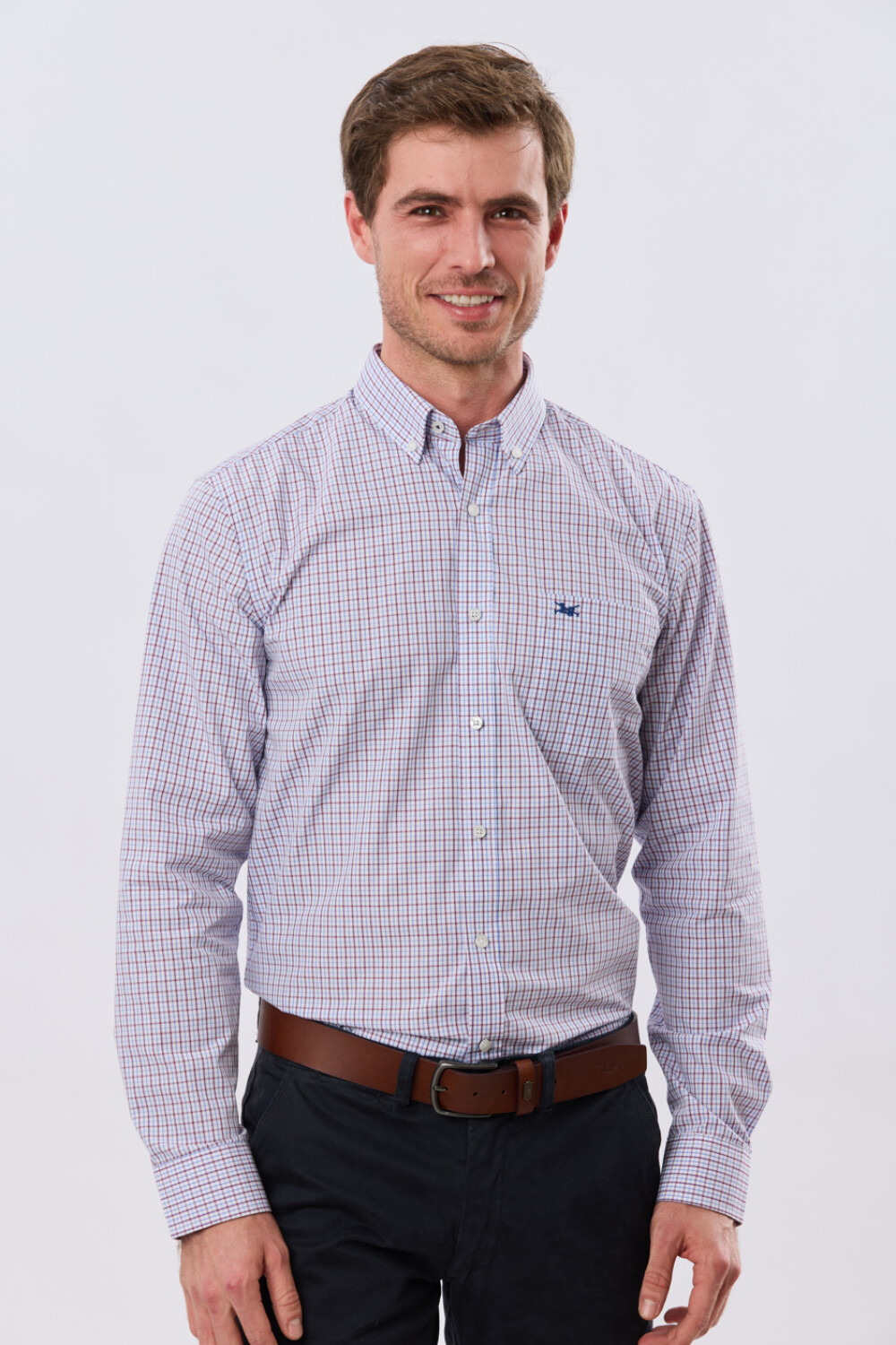 CAMISA CUADROS Azul