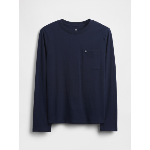 FRCH LS ORIGINAL LOGO POCKET TEE NAVY UNIFORM