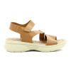 Country Sandalia Mujer Tira Ancha Y Tira Cruzada Con Pulsera Y Velcro Coco