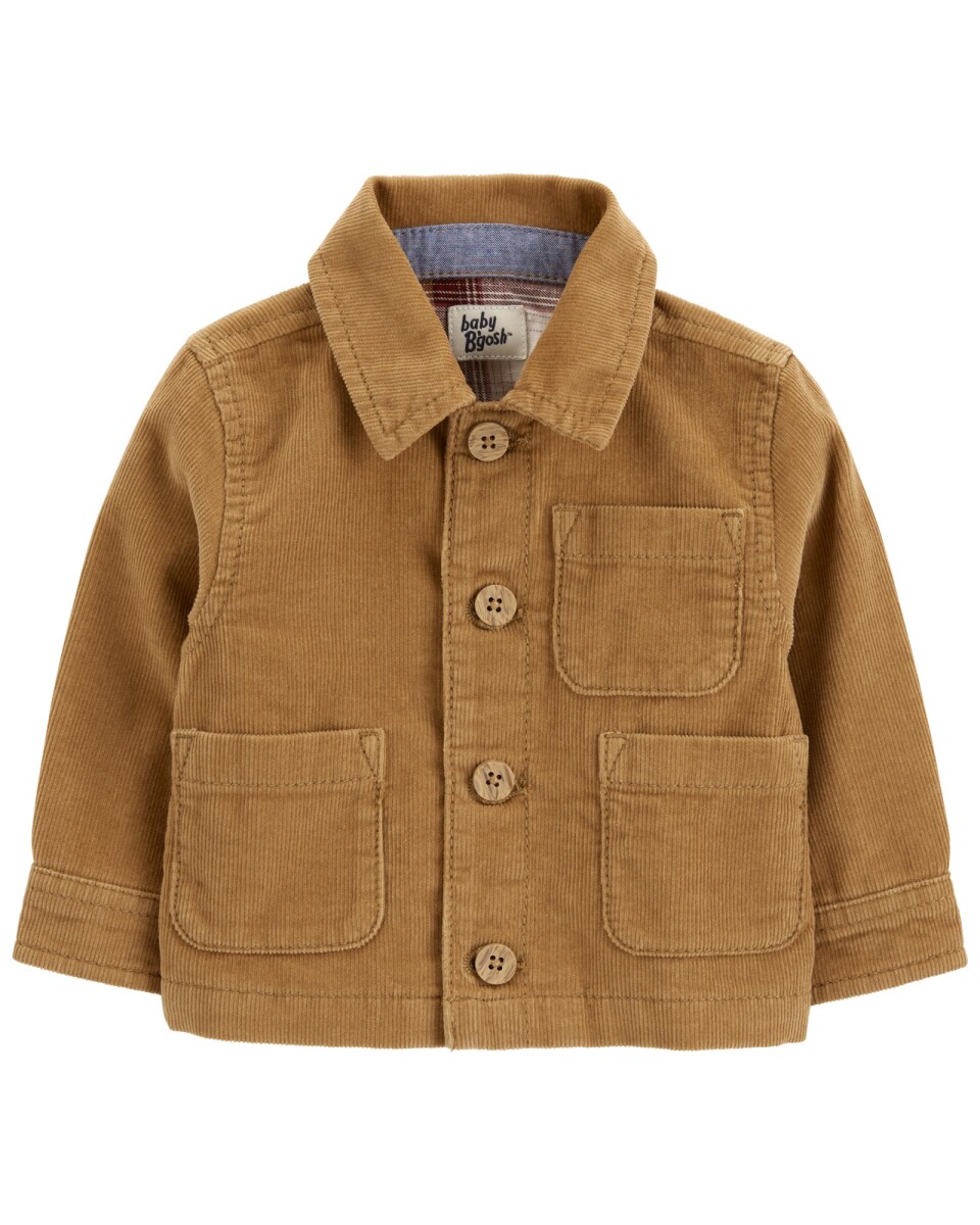 Campera de pana, marrón 