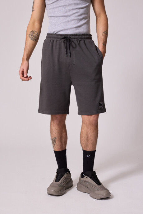 BERMUDA FELPA DOLON DIXIE Gris Oscuro