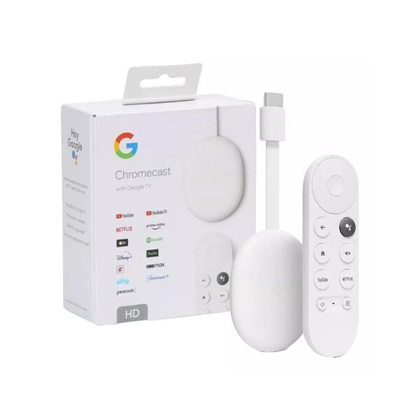 CHROMECAST HD GOOGLE TV - CON CONTROL REMOTO CHROMECAST HD GOOGLE TV - CON CONTROL REMOTO