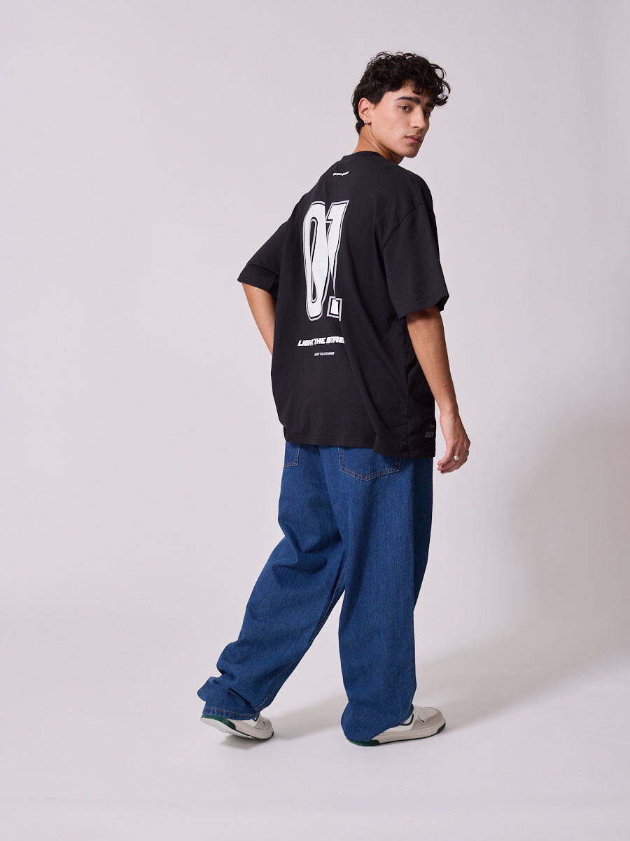 T-SHIRT METIL DIXIE Negro