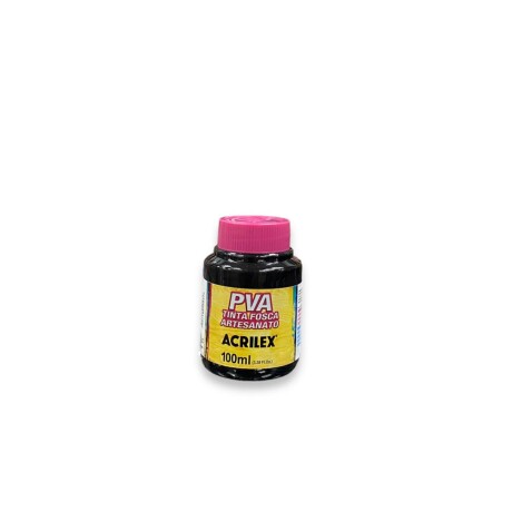 Pintura para Artesanía Acrílica Acrilex 100 ml (Tonos Negros) 520 Negro