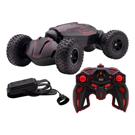 Auto Control Remoto Stunt Climbing Todo Terreno 28x15x7 Cm Negro/Rojo