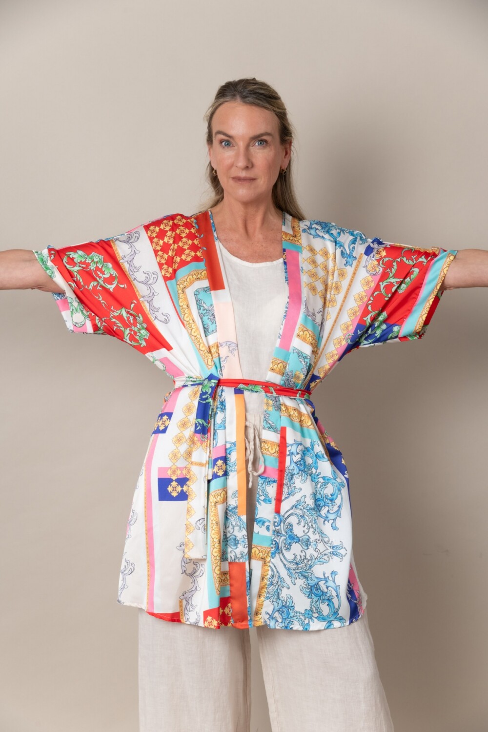 KIMONO VEGA Coral