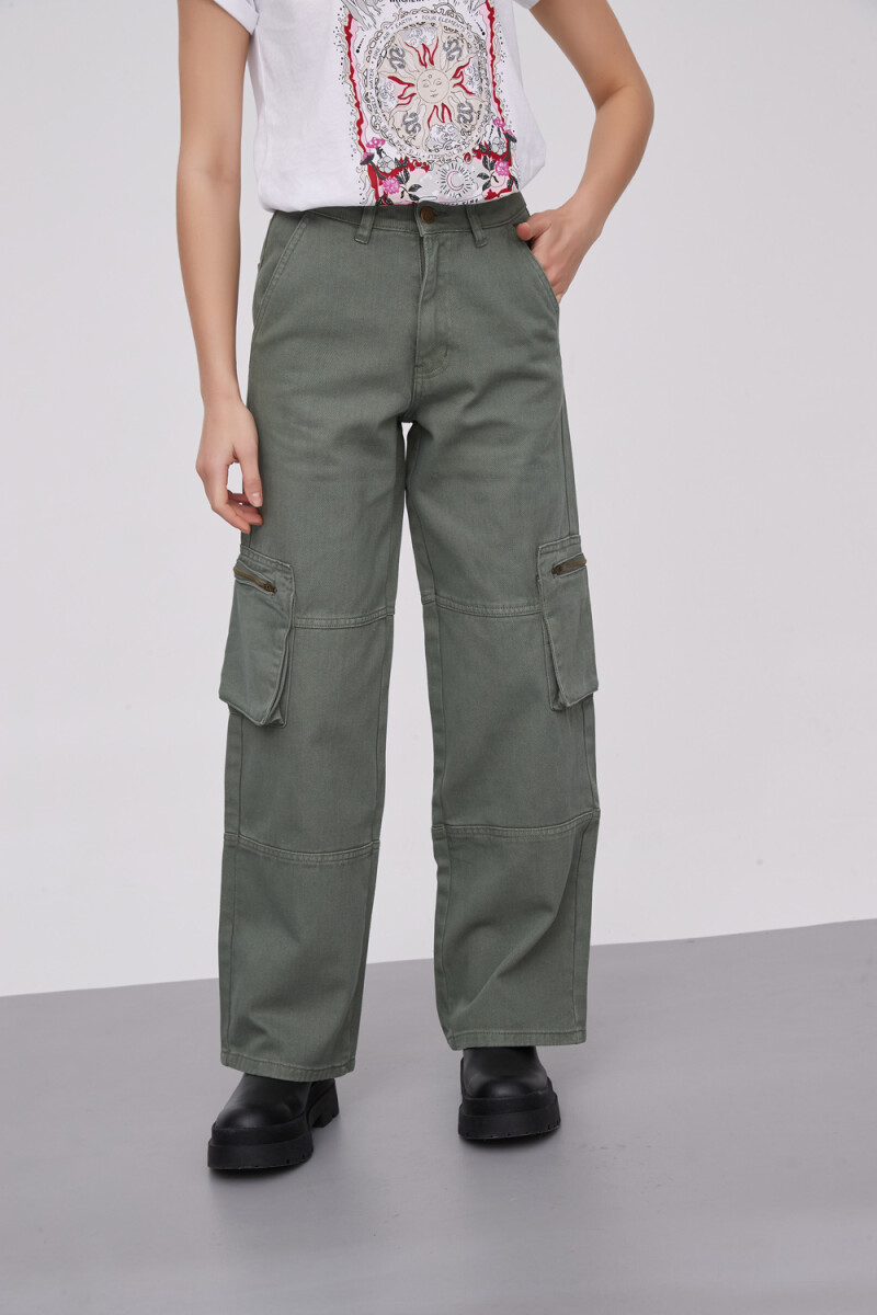 Pantalon Apparat - Verde Seco 