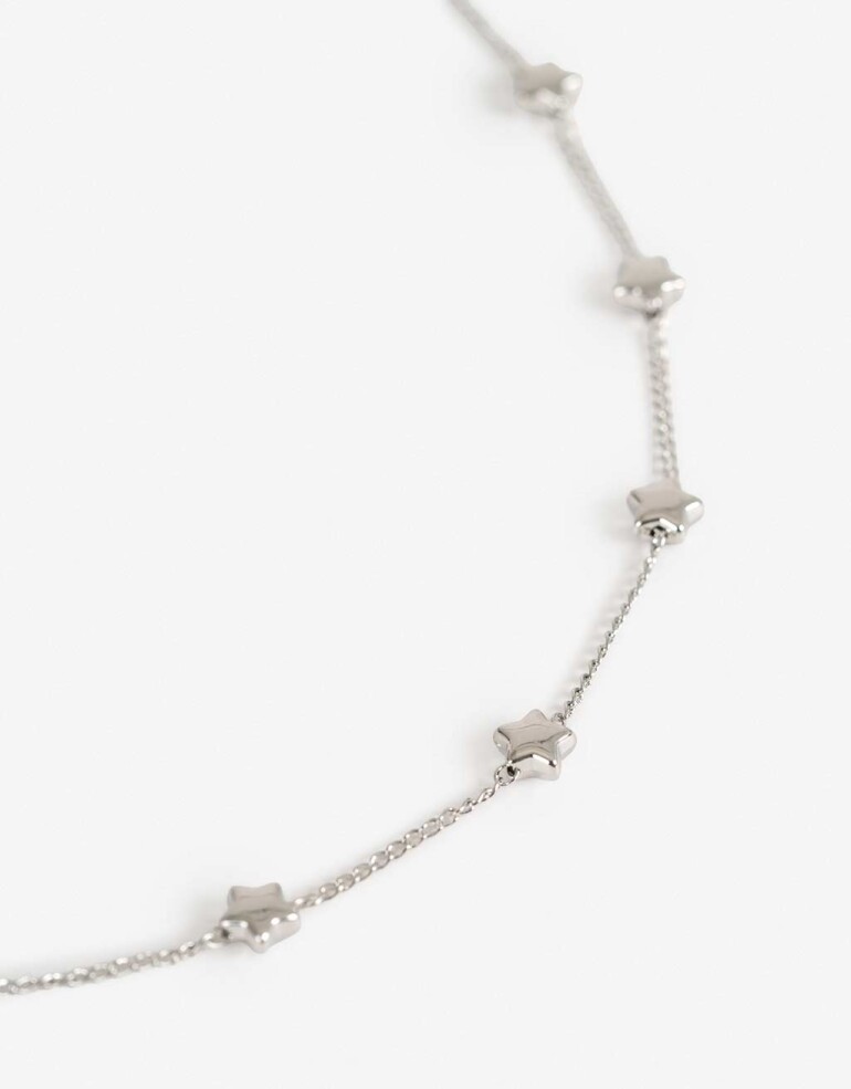 Chokers Metal Chokers New Indie - Plateado Rodio