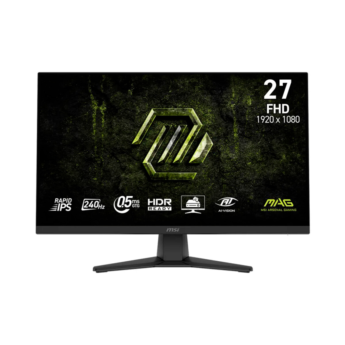 MSI Monitor Gamer MAG-272F 27" FHD a 240Hz - Black 