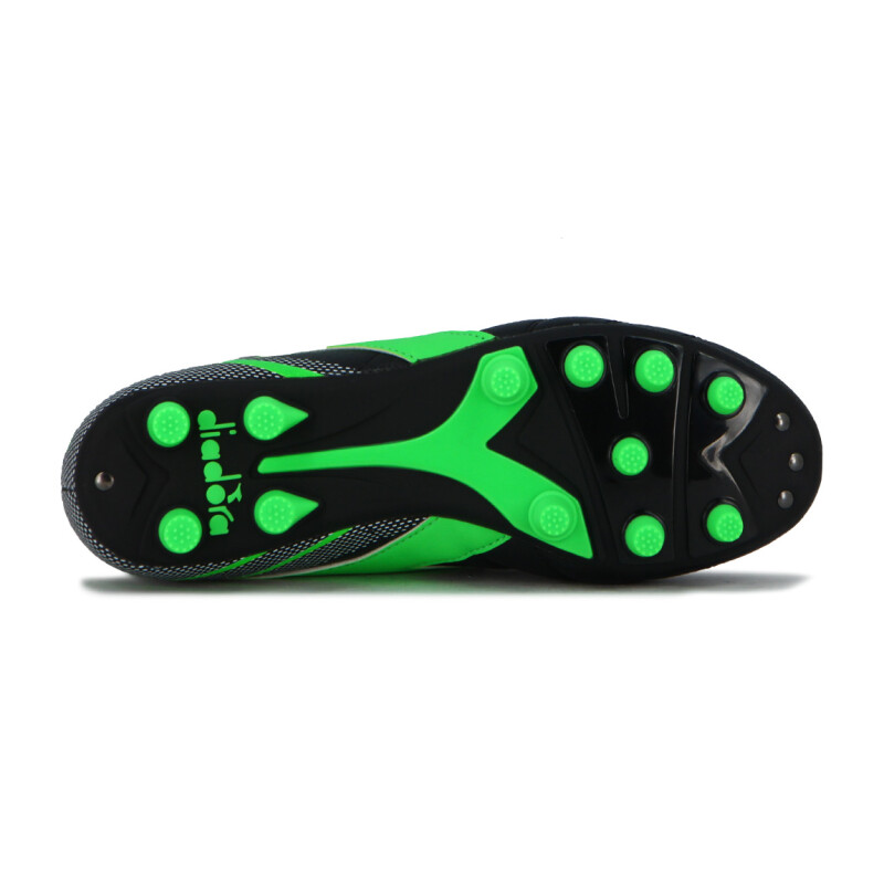 Zapato Futbol Tifosi Diadora Md Negro-verde Fluo