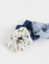 Skunzies De denim Set De Scrunchies - Combinacion Multicolor