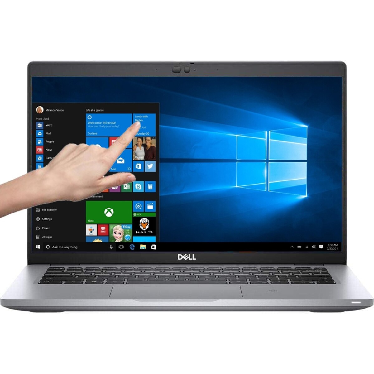 Notebook Dell Core I7 4.8GHZ, 16GB, 512GB Ssd, 14" Fhd Touch, WIN10 Pro 