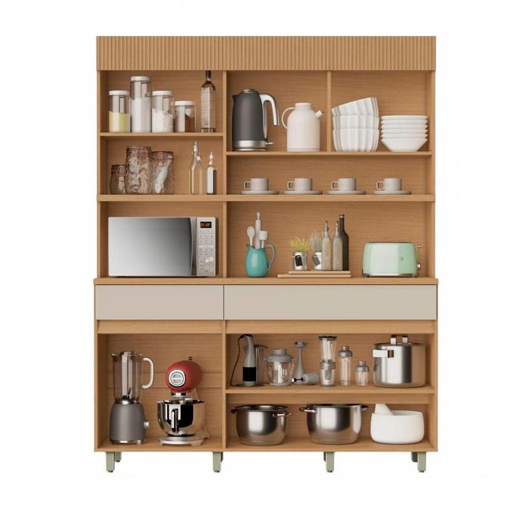 Armario para Cocina - 5 puertas 2 cajones - Realeza Armario para Cocina - 5 puertas 2 cajones - Realeza
