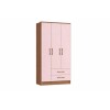 Ropero Moscu 3 Puertas Blush Mdp Ropero Moscu 3 Puertas Blush Mdp