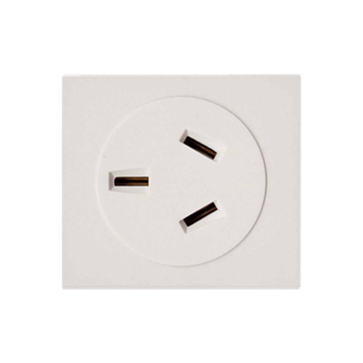 Módulo tomacorriente estándar c/ t. - Duomo blanco - ELE01362 
