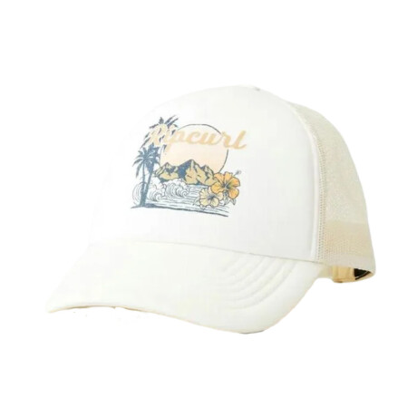 Gorro Cap Rip Curl Sunset Sessions Trucker Blanco