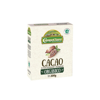 Cacao organico 200g Campoclaro Cacao Campo Claro Organico