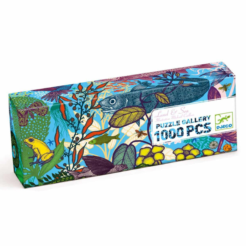 Puzzle Galería Land and Sea 1000 piezas Djeco Puzzle Galería Land and Sea 1000 piezas Djeco