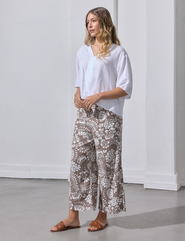 Blusa Lyocell BLANCO