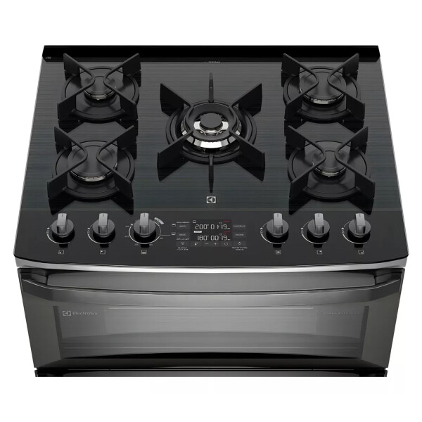 Cocina Doble Horno Electrolux Fe5ad 5 Hornallas COCINA ELECTROLUX DOBLE HORNO FE5AD