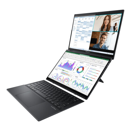 Notebook Asus Zenbook 14''+14'' Táctil Oled Core Ultra 9 32gb 1tb W11 001