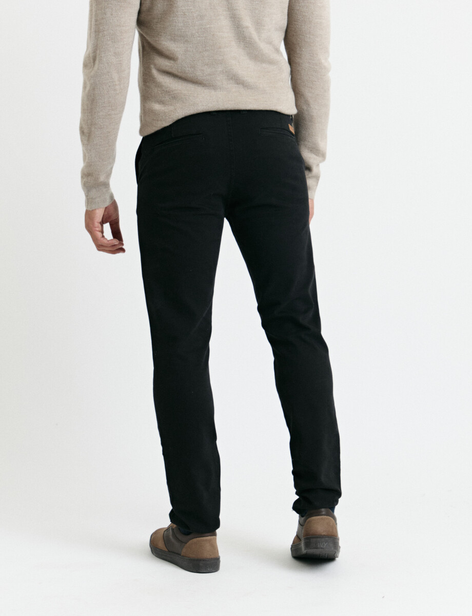 080422 PANTALÓN SPORT S/PINZAS HARRY Negro