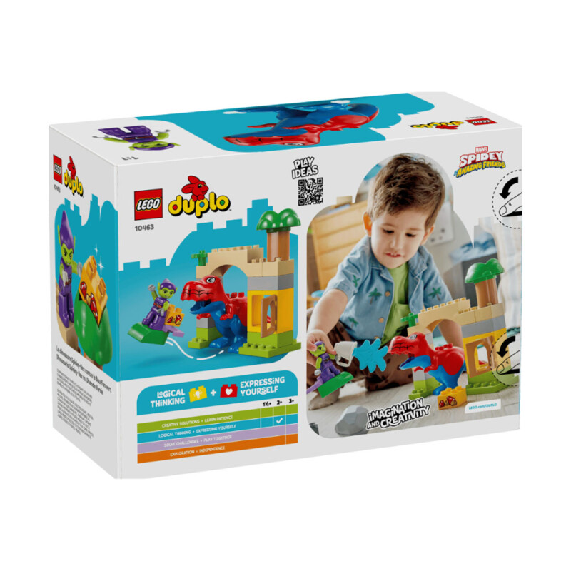 Dinosaurio Spidey-Rex vs. Duende Verde Lego Duplo Dinosaurio Spidey-Rex vs. Duende Verde Lego Duplo