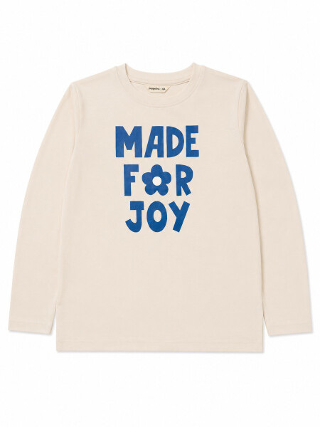 REMERA CLUB BLOOM BEIGE