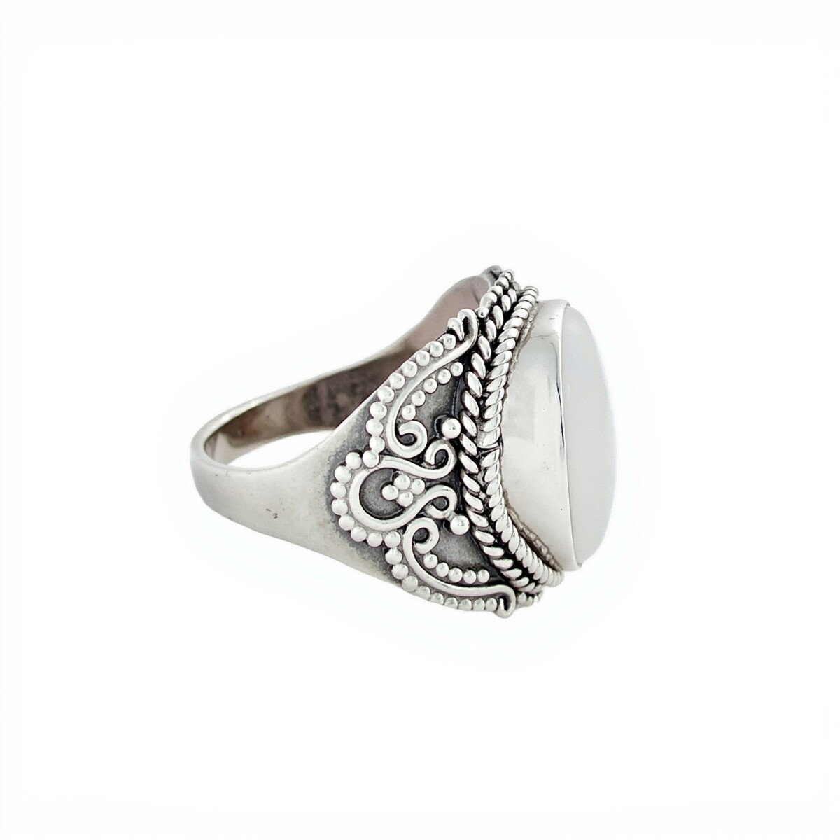 Anillo Oval-Plata 925-Piedra Luna-AN3082 - conpiedra 