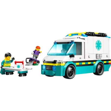 Lego City Ambulancia de Emergencias 184 Piezas 5+ Lego Boys