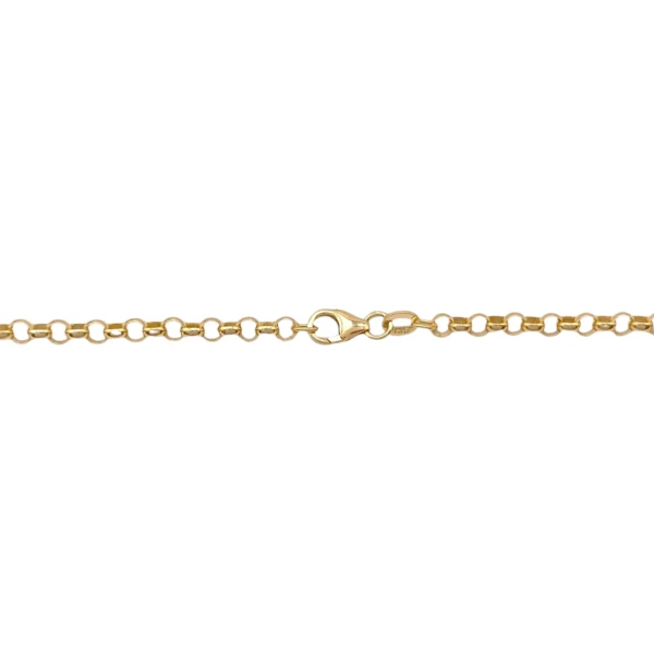 Cadena oro Rolo - Oro bajo - Sin Piedra - CD8064 sinpiedra