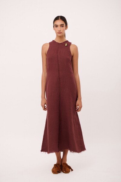 VESTIDO ANANA Chocolate