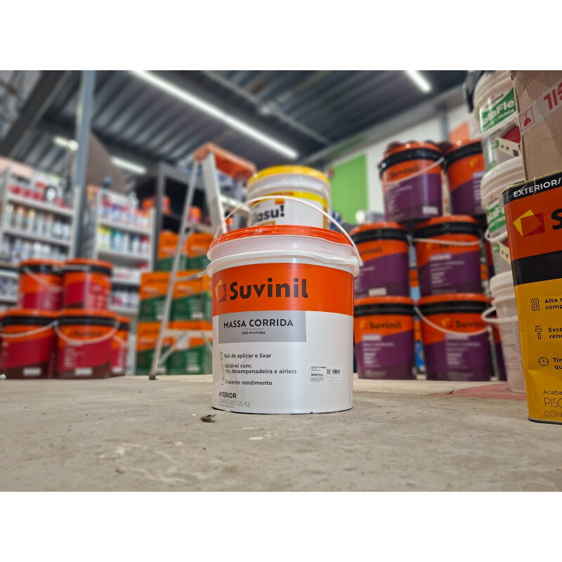 Enduido Interior Suvinil 25Kg (Massa Corrida) Enduido Interior Suvinil 25Kg (Massa Corrida)