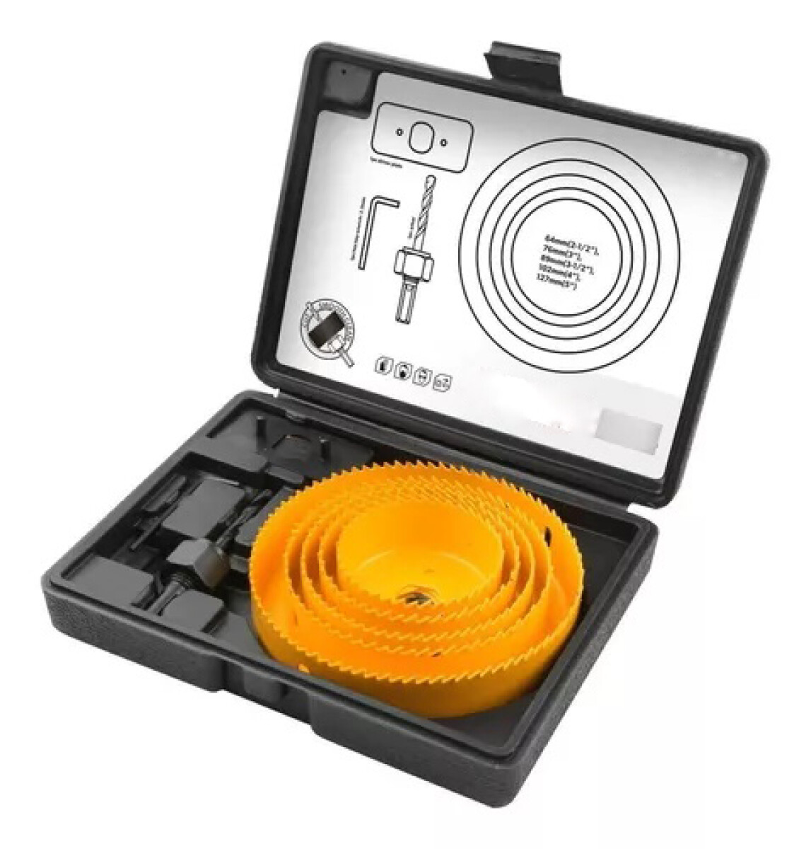 TOLSEN SIERRA COPA KIT MADERA 8 PIEZAS 
