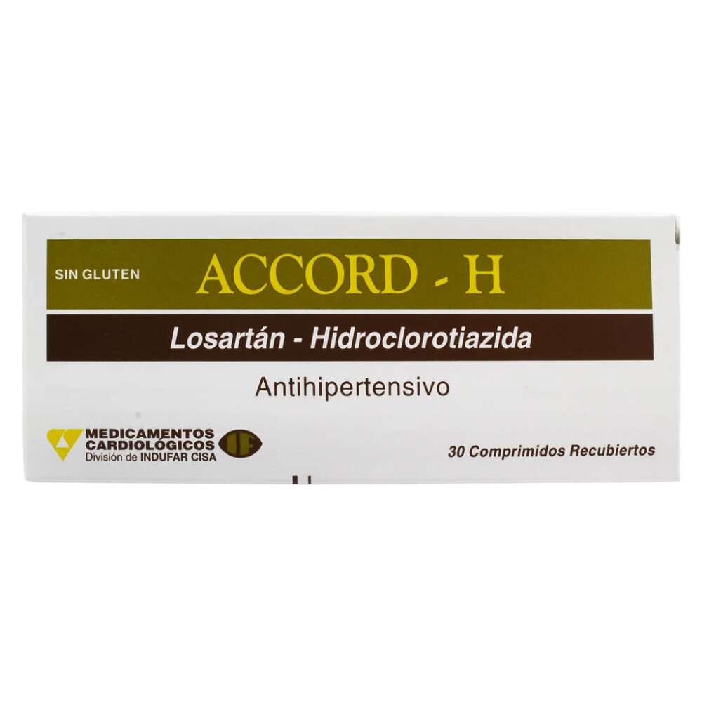 ACCORD H CJ X 30 COMPRIMIDOS única