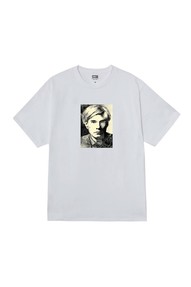OBEY WARHOL Blanco