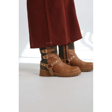 Bota Biker Short Suela Con Ve