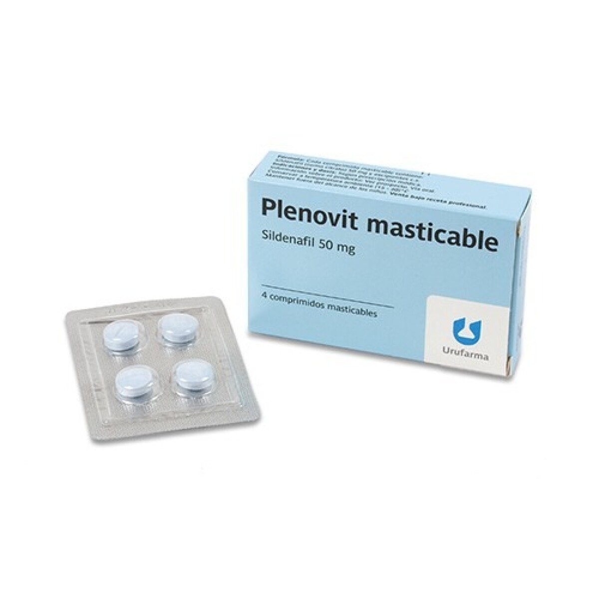Plenovit Masticable 50 Mg. 4 Comp. 