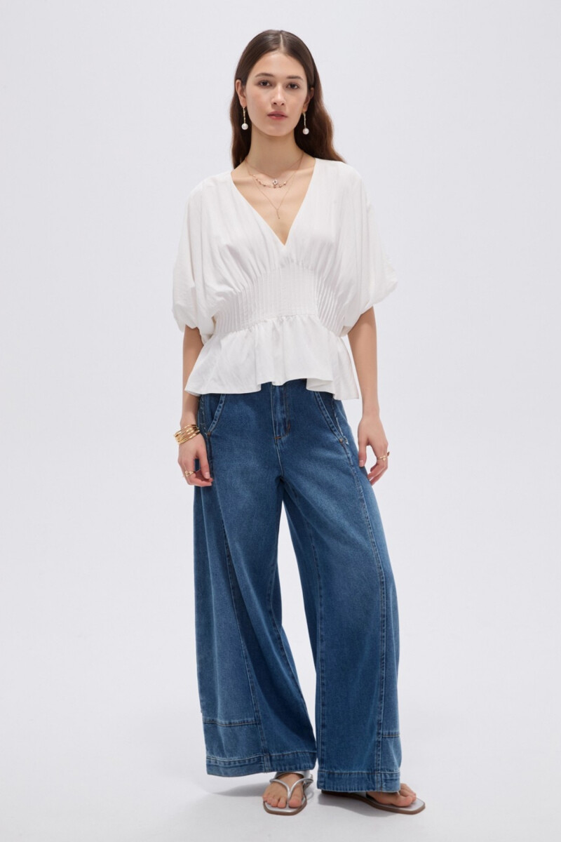 Blusa Laurin - Marfil / Off White 