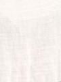Blusa 100% lino con broderie y lentejuela Blanca
