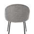 Silla Comedor ComboHome Cali Eames Acolchada Tela Premium Gris 1